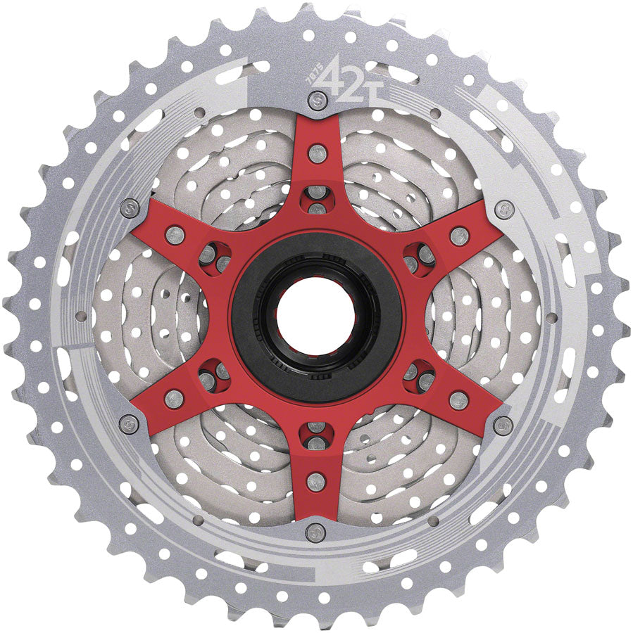 SunRace MX9X Cassette - 11-Speed, 10-42t, Metallic Silver, For XD Driver Body Manchester Great Sale Cheap Online