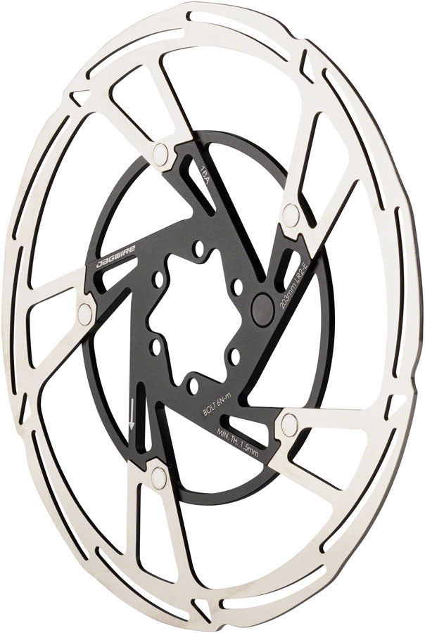 Jagwire Pro LR2-E Ebike Disc Brake Rotor with Magnet - 203mm, 6-Bolt, Silver/Black In China Cheap Online