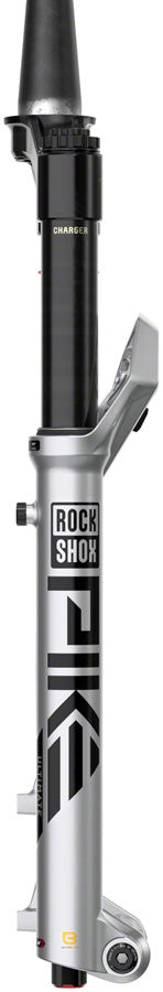 RockShox Pike Ultimate Charger 3.1 RC2 Suspension Fork - 29, 140 mm, 15 x 110 mm, 44 mm Offset, Silver, C2 Where To Buy