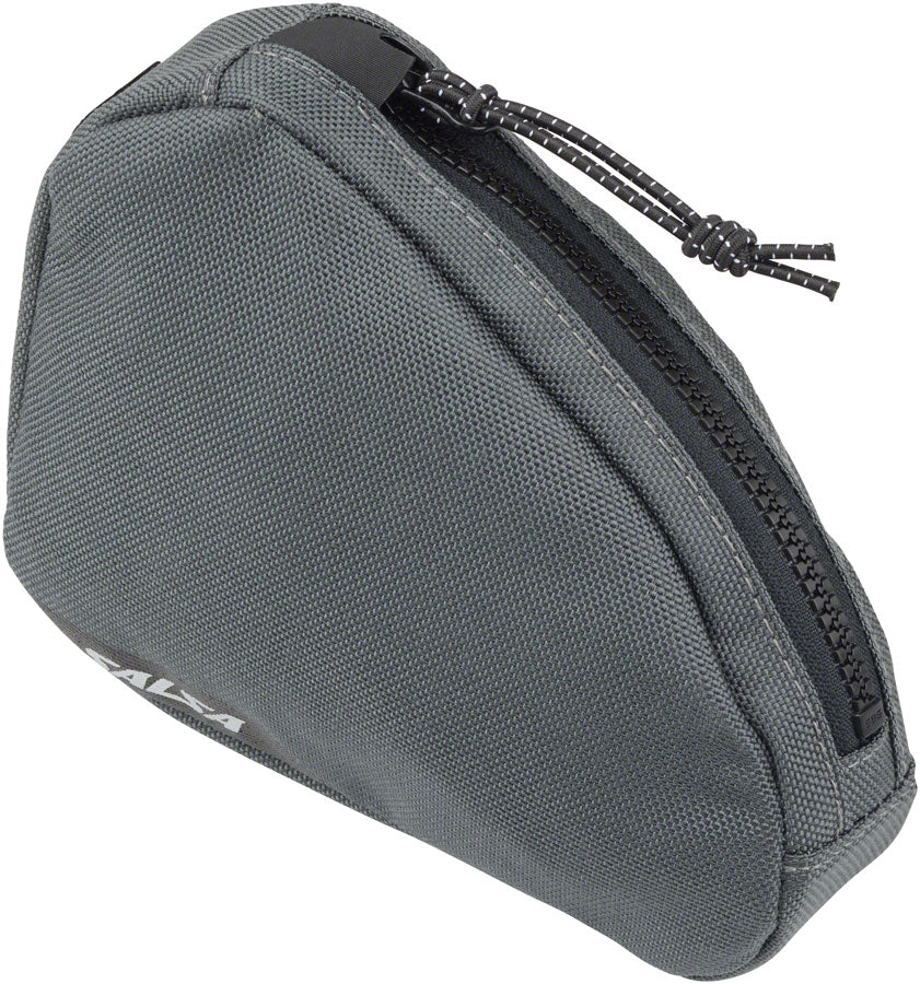 Salsa EXP-R Series Cattail Rear Top Tube Bag - Gray Outlet Order