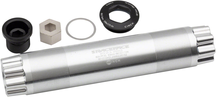 RaceFace Six C/Atlas CINCH Spindle Kit - 30mm, For 83mm, Fits 150/157mm Hub Spacing Buy Cheap 2025