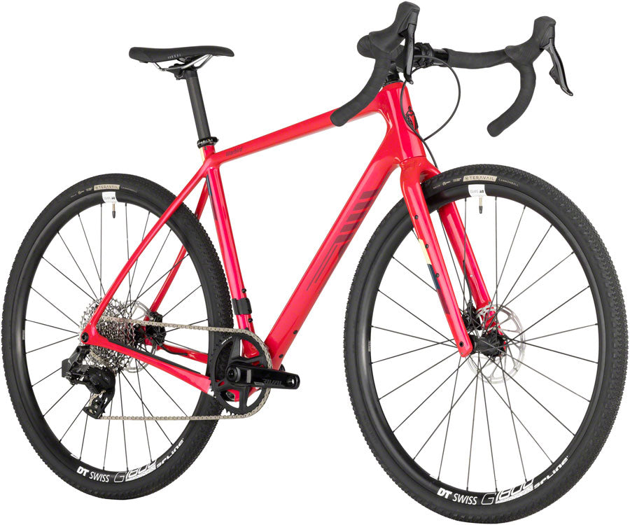 Salsa Warbird C Rival XPLR AXS Bike - 700c, Carbon, Red, 59cm Free Shipping High Quality