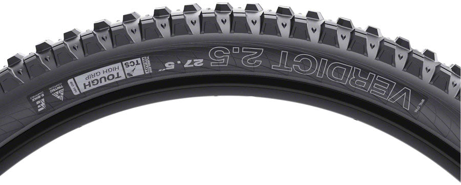 WTB Verdict Tire - 27.5 x 2.5, TCS Tubeless, Folding, Black, Tough/High Grip, TriTec, E25 Fashion Style Cheap Online