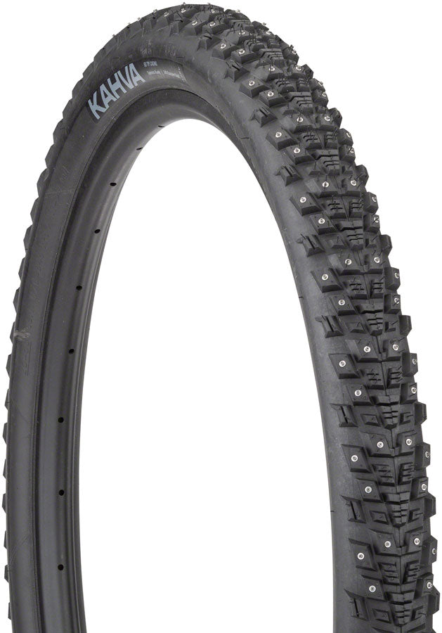 45NRTH Kahva Tire - 27.5 x 2.1, Tubeless, Folding, Black, 60 TPI, 240 Concave Carbide Studs Cheap Sale 2025 Newest