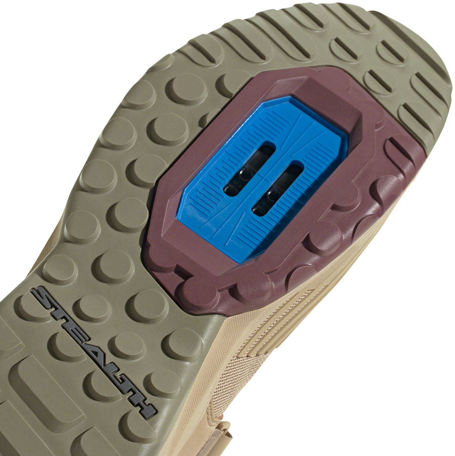 Five Ten Trailcross Mountain Clipless Shoes - Men's, Beige Tone/Blue Rush/Orbit Green, 11.5