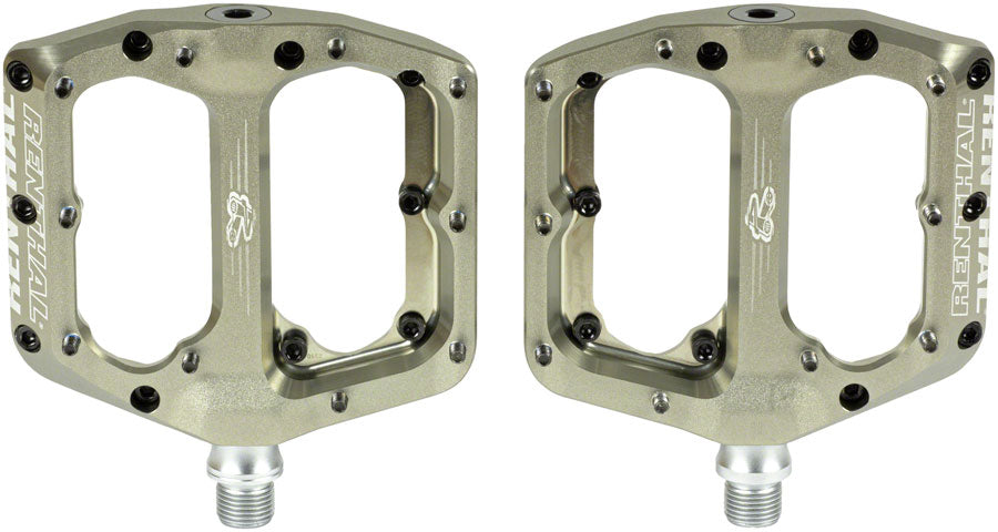 Renthal Revo-F Pedals - Platform, 9/16, Gold, 100 x 104mm Cheap Low Pice Fee Shipping