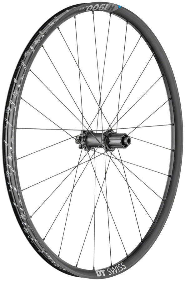 DT Swiss H 1900 Spline 30 Rear Wheel - 27.5, 12 x 148mm, 6-Bolt, HG 11, Black Clearance Perfect