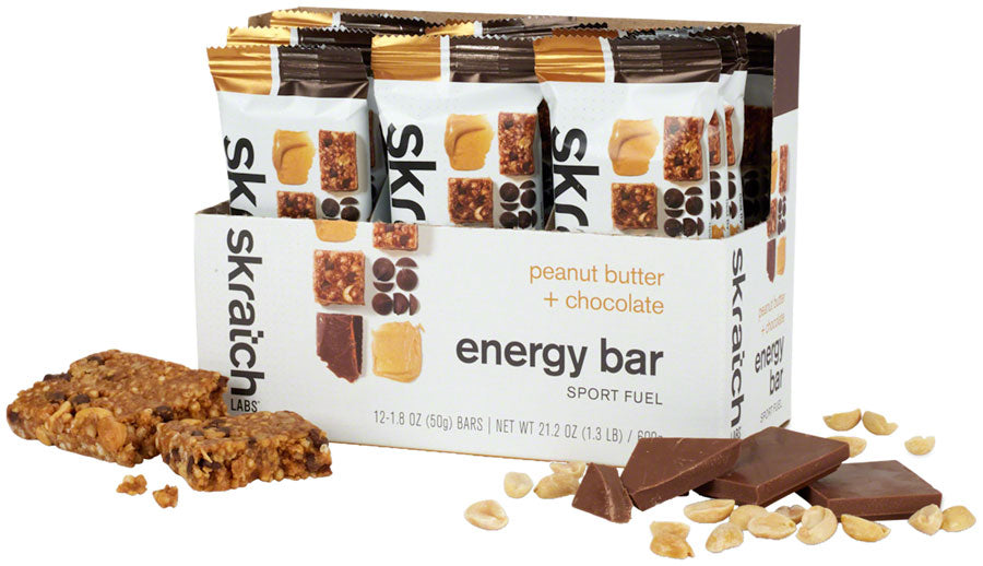 Skratch Labs Skratch Labs Energy Bar Sport Fuel  - Peanut Butter and Chocolate, Box of 12 From China For Sale