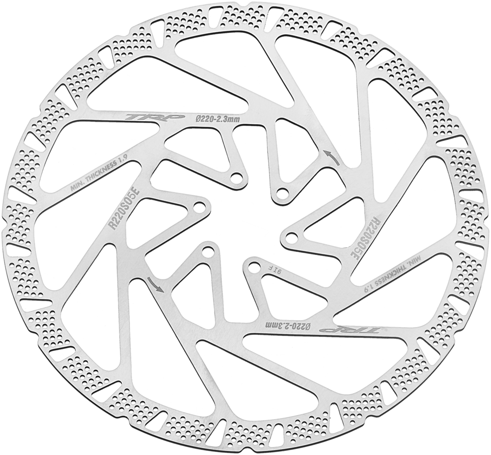 TRP S05E Disc Rotor - 203mm, 6 Bolt Rotor, 2.3mm Thick, Silver Buy Cheap Recommend