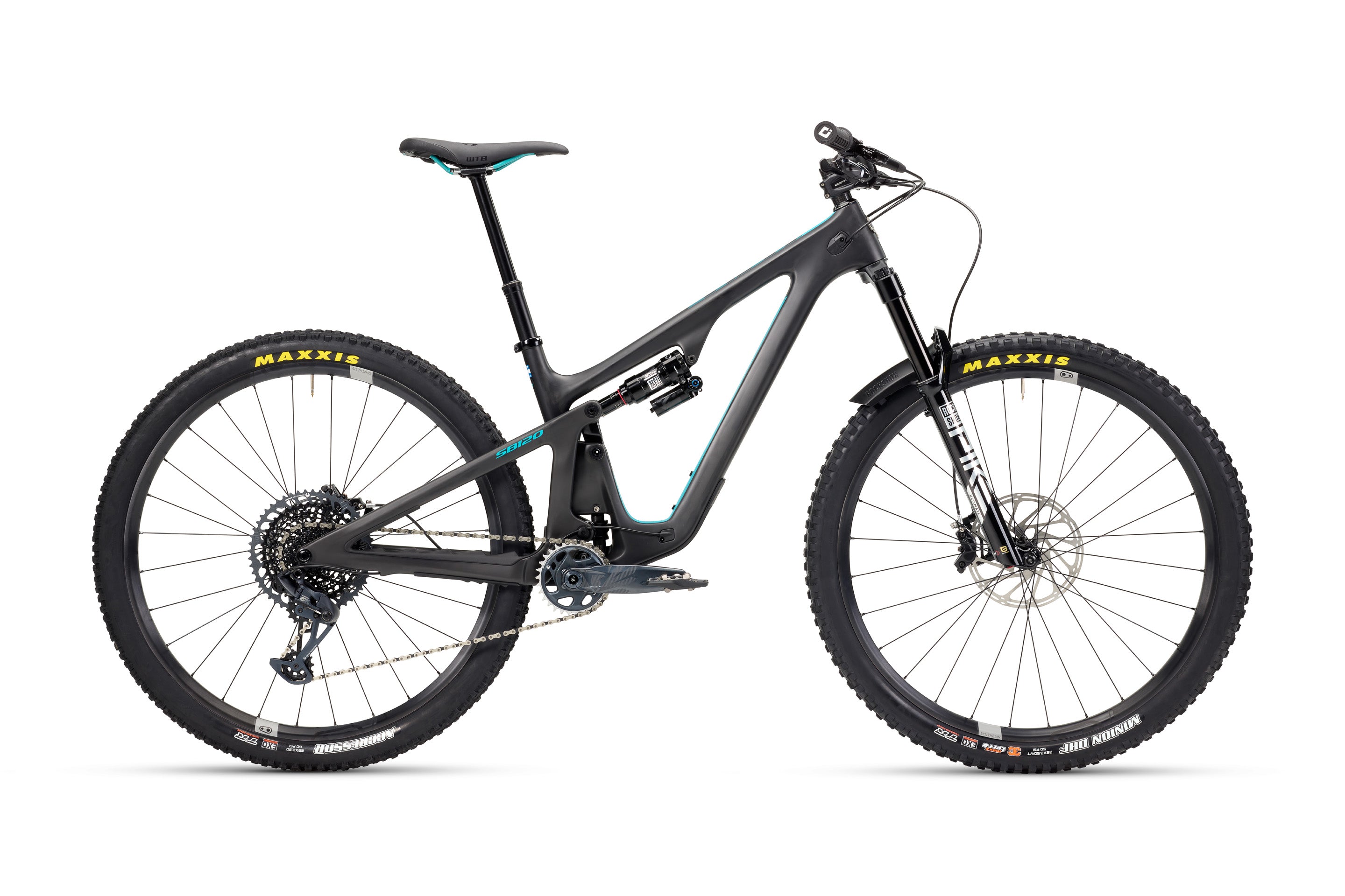 Yeti SB120 Carbon Series Complete Bike w/ C2 GX Lunch Ride Build Black Clearance Find Great