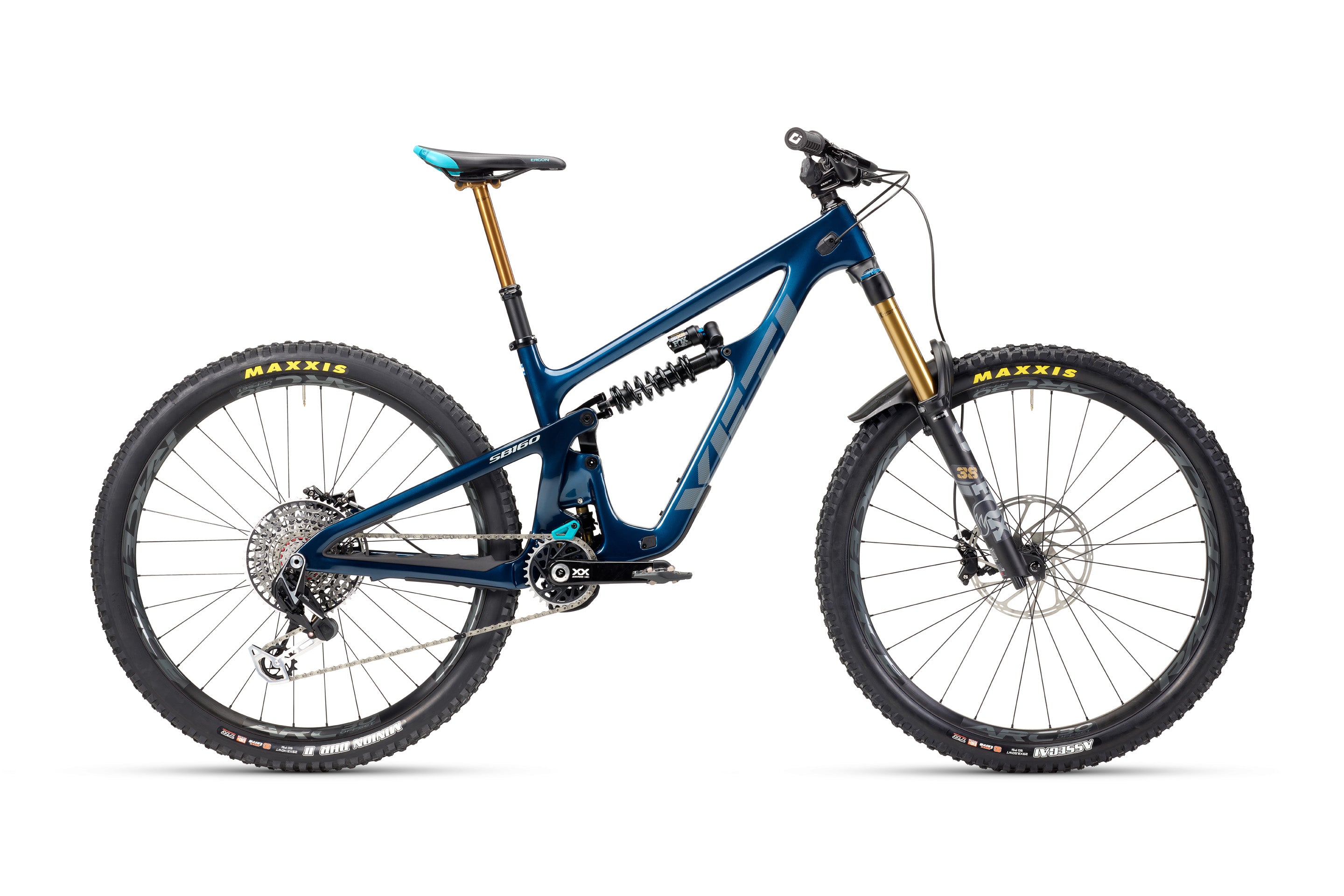 Yeti SB160 Turq Series Complete Bike w/ T4 XX T-Type DHX2 Build Cobalt 100% Original Sale Online