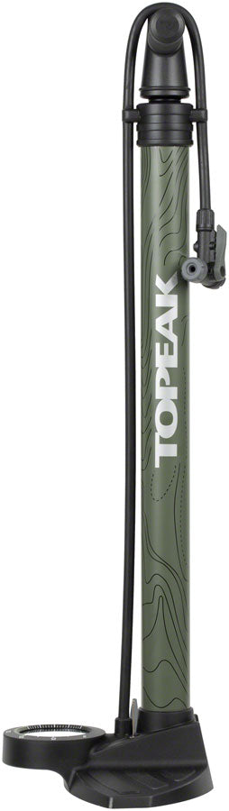 Topeak Joeblow Mountain II Floor Pump - Steel Barrel / Plastic Base, 3.5 Gauge, 60 Psi /4 Bar, Twinhead Extremely Cheap Online