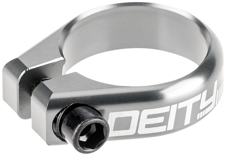 DEITY Circuit Seatpost Clamp - 34.9mm, Platinum Cheap For Nice