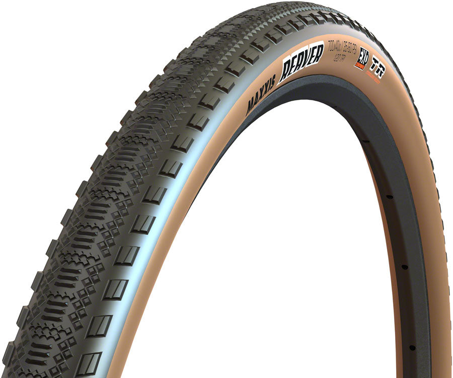 Maxxis Reaver Tire - 700 x 45, Tubeless, Folding, Tan, Dual, EXO Low Cost For Sale