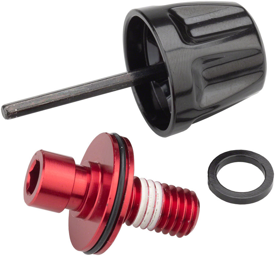 RockShox Motion Control Rebound Damper Knob Kit - RevelationRC A1(2018/19),ChargerRC/LyrikSEL C2+,PikeSEL B3+,YariB1,ZEB Lowest Pice