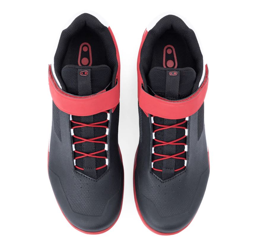 Crank Brothers Stamp SpeedLace Men's Shoe - Red/White/Black, Size 10.5