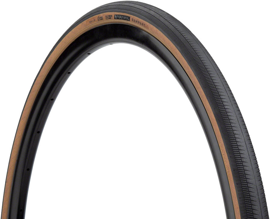 Teravail Rampart Tire - 700 x 32, Tubeless, Folding, Tan, Light and Supple, Fast Compound Cheap Discounts