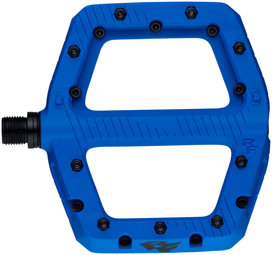 RaceFace Chester Pedals - Platform, Composite, 9/16, Large, Blue Best Pices For Sale