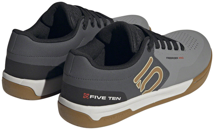 Five Ten Freerider Pro Flat Shoes - Men's, Gray Three/Bronze/Core Black, 13