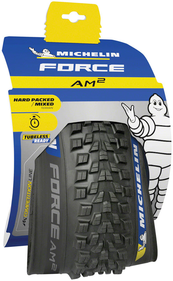 Michelin Force AM2 Tire - 29 x 2.6, Tubeless, Folding, Black, Competition Discount Cheapest