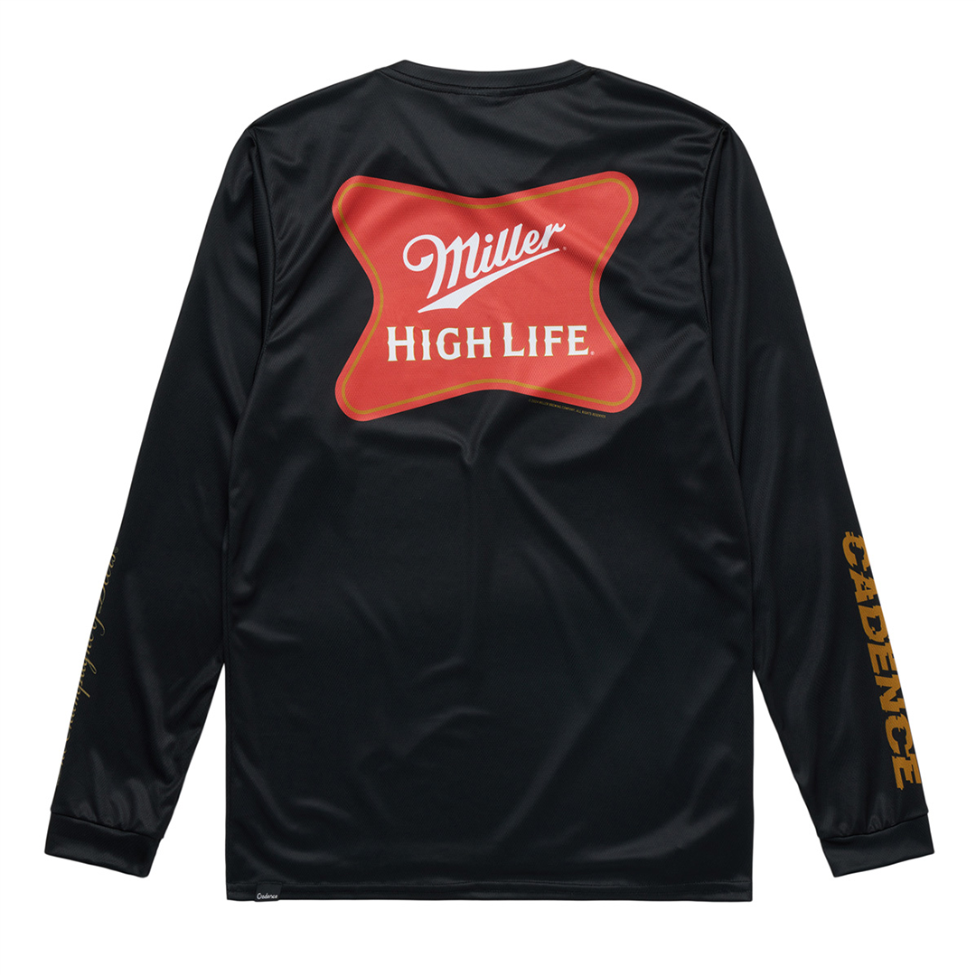 Cadence X Miller High Life, Long Sleeve MTB Jersey Cheapest Pice Online