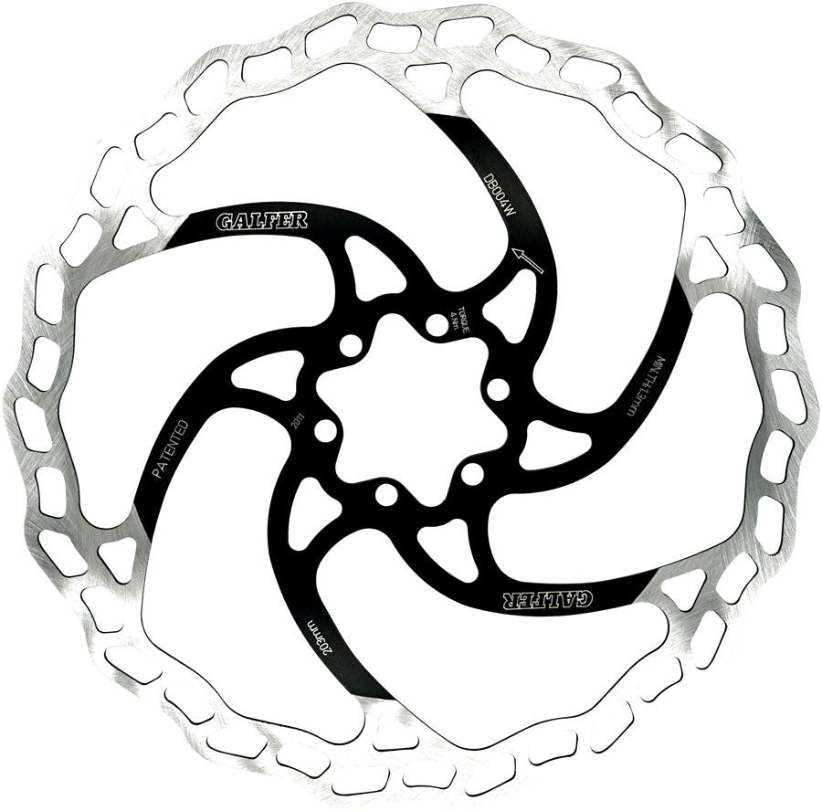 Galfer MTB Disc Brake Rotor - 203mm, 6-Bolt, 1.8mm Sale Pick A Best
