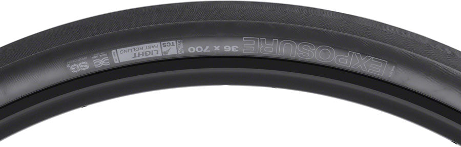 WTB Exposure Tire - 700 x 36, TCS Tubeless, Folding, Black, Light/Fast Rolling, Dual DNA, SG2 Cheap Sale Fashionable