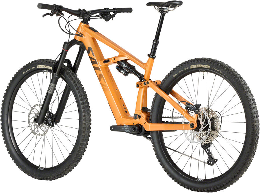 Salsa Moraine Deore 12 Ebike - 29, Aluminum, Terracotta Orange, Small Outlet Low Pice