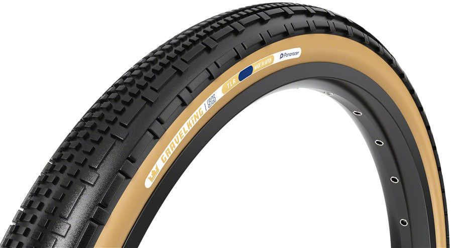 Panaracer GravelKing SK Tire - 700 x 45, Tubeless, Folding, Black/Brown Visit New For Sale