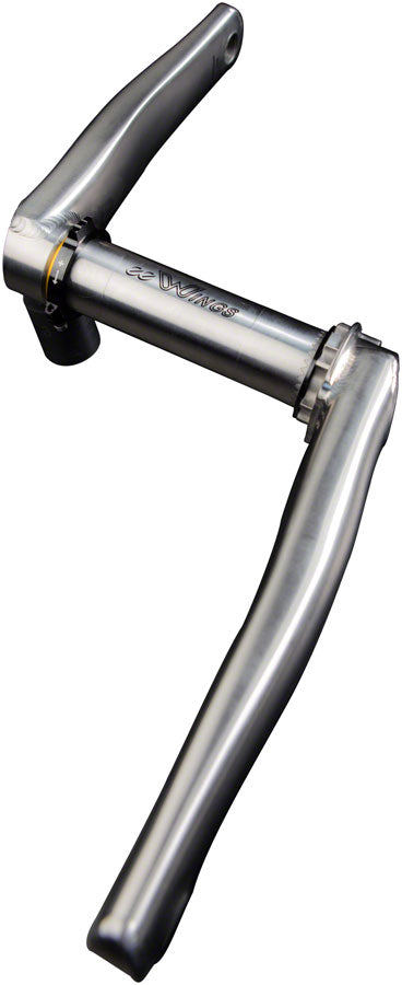 Cane Creek eeWings Mountain Titanium Crankset - 160mm, Direct Mount, 30mm Spindle, Brushed Titanium Outlet 2025 Unisex