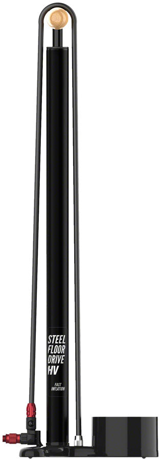 Lezyne Steel HV Floor Drive Pump - Flat Black 100% Authentic Sale Online