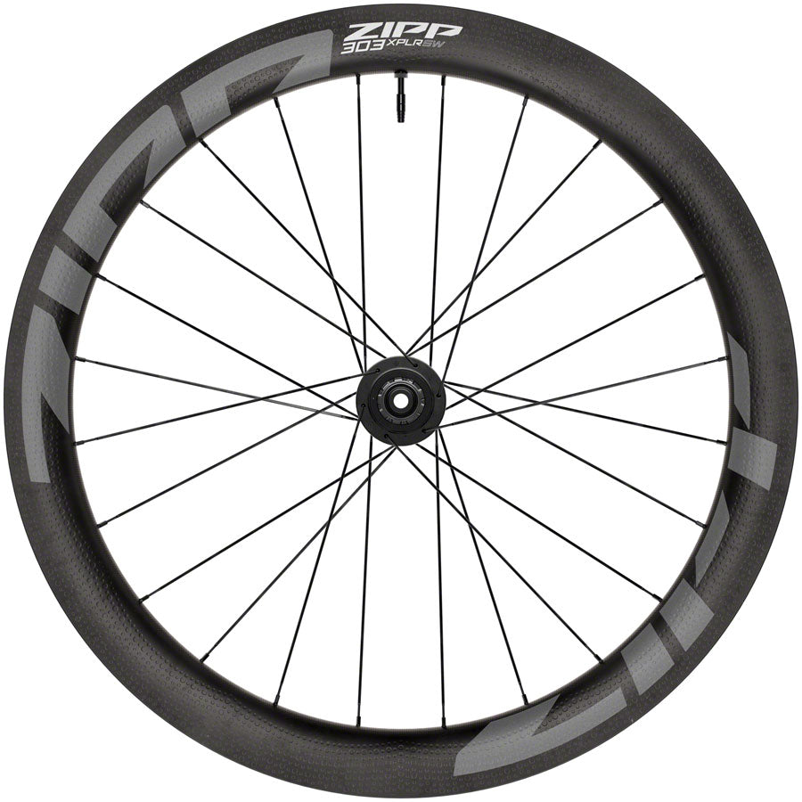 Zipp 303 XPLR SW Rear Wheel - 700, 12 x 142mm, Center-Lock, Carbon, Black, HG11 Road, 24H, A1 Real For Sale