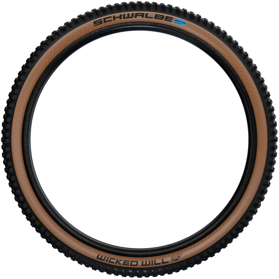 Schwalbe Wicked Will Tire - 29 x 2.25, Tubeless, Folding, Black/Transparent, Evolution Line, Super Race, Addix SpeedGrip Authentic