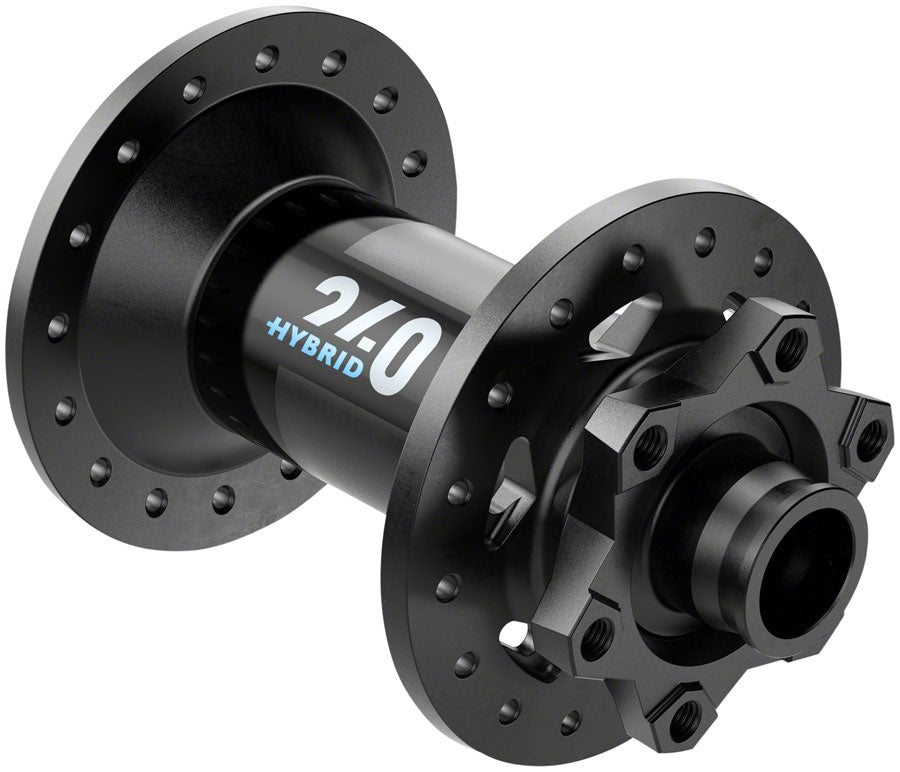 DT Swiss 240 Hybrid Front Hub - 15 x 110mm, 6-Bolt, Black, 32H Lowest Pice