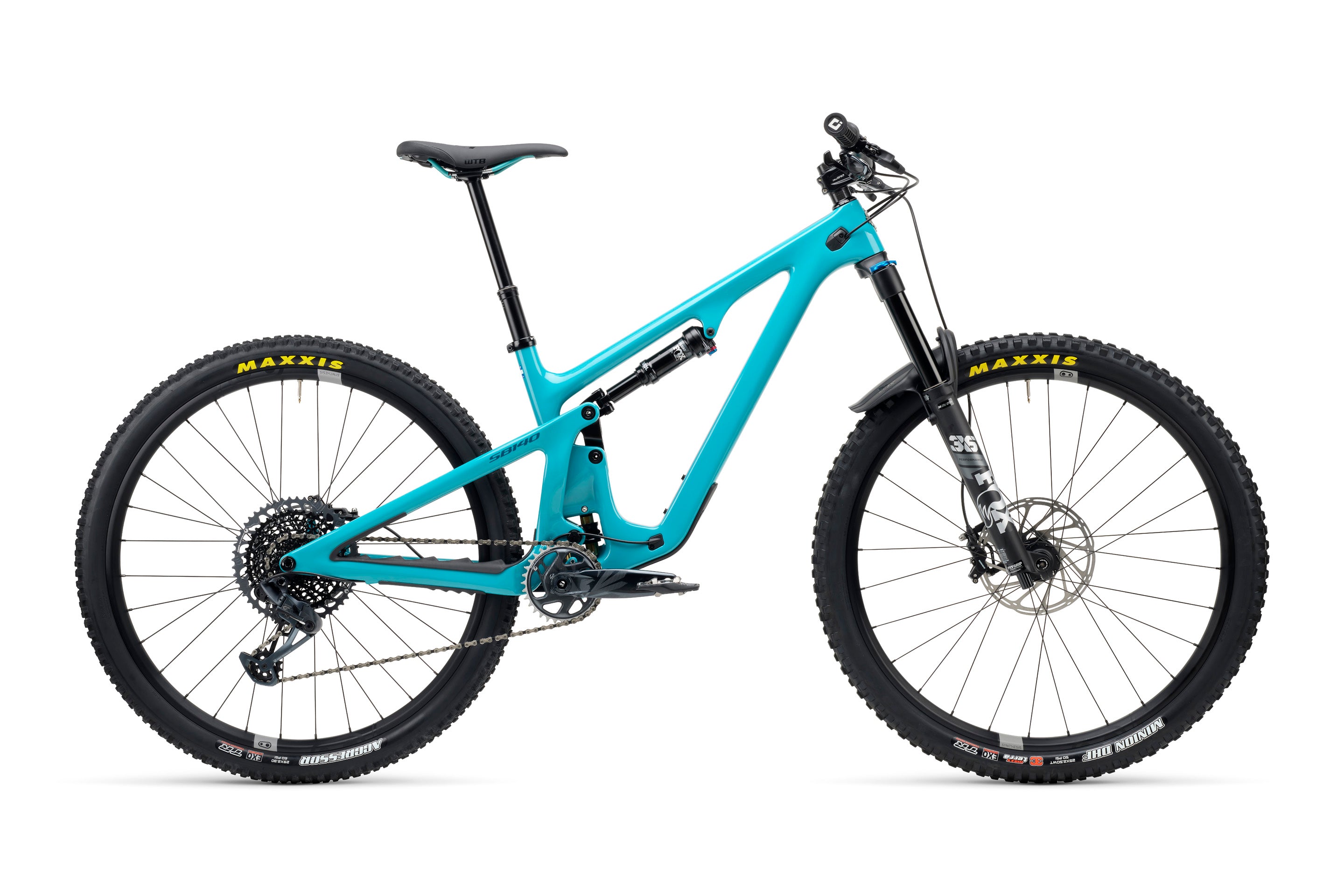 Yeti SB140 29 Carbon Series Complete Bike w/ C2 GX Build Turquoise Explore