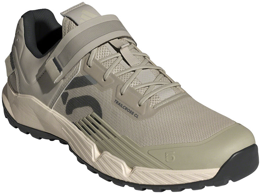Five Ten Trailcross Mountain Clipless Shoes - Men's, Putty Gray/Carbon/Wonder White, 9.5