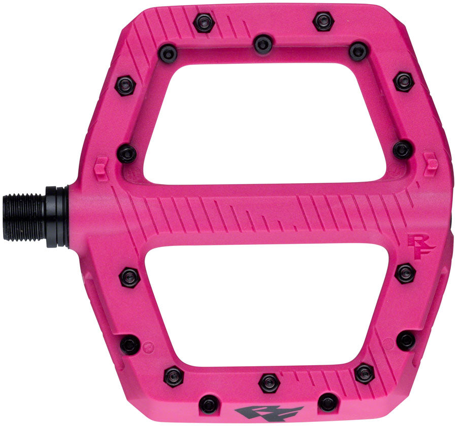 RaceFace Chester Pedals - Platform, Composite, 9/16, Large, Magenta Great Deals Sale Online