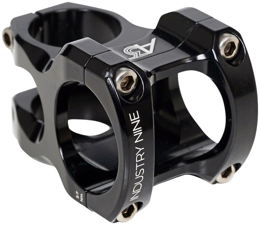 Industry Nine A318 Stem - 50mm, 31.8mm Clamp, +/-4.4, 1 1/8, Aluminum, Black Cheap Sale Low Pice Fee Shipping