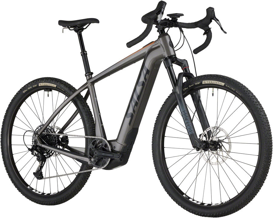 Salsa Tributary Apex Eagle SUS Ebike - 29, Aluminum, Charcoal, X-Large Clearance For Cheap