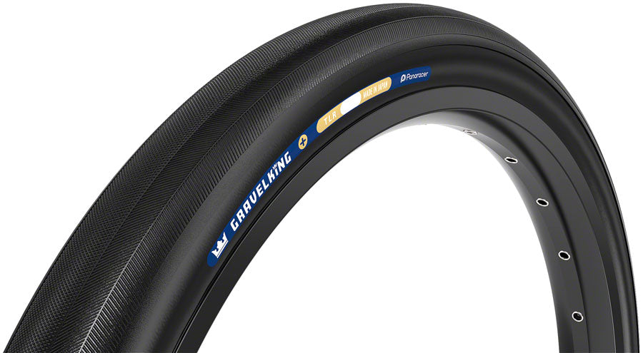 Panaracer GravelKing Slick Plus Tire - 700 x 40, Tubeless, Folding, Black Buy Cheap 2025 Unisex