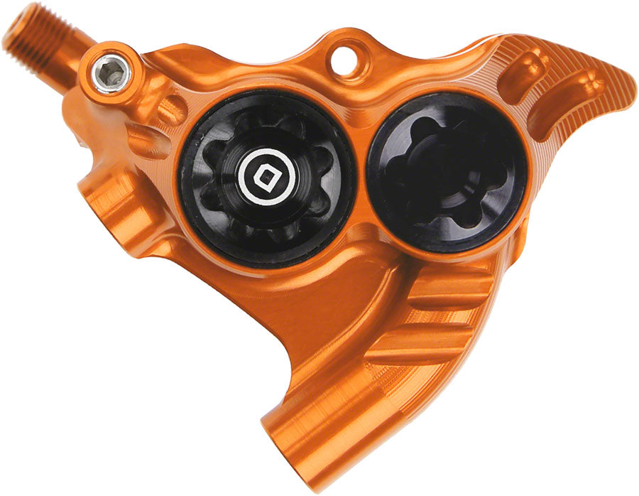 Hope RX4+ Disc Brake Caliper - Flat Mount Rear, +20mm, DOT Type, Orange Free Shipping Hot Sale