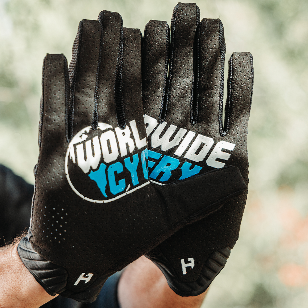 Worldwide Cyclery x HandUp Pro Performance Glove, Full Finger, Large Free Shipping Popular