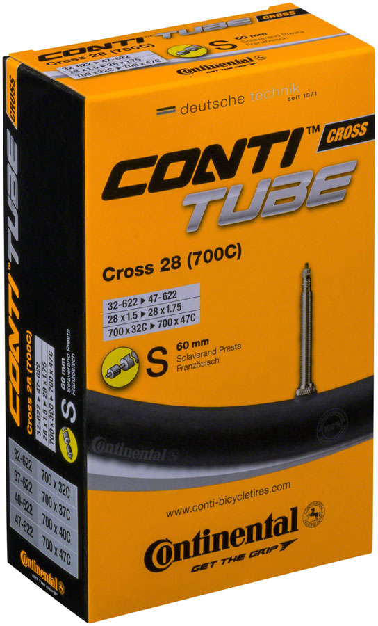 Continental Standard Tube - 700 x 32 - 47mm, 60mm Presta Valve Clearance Tumblr