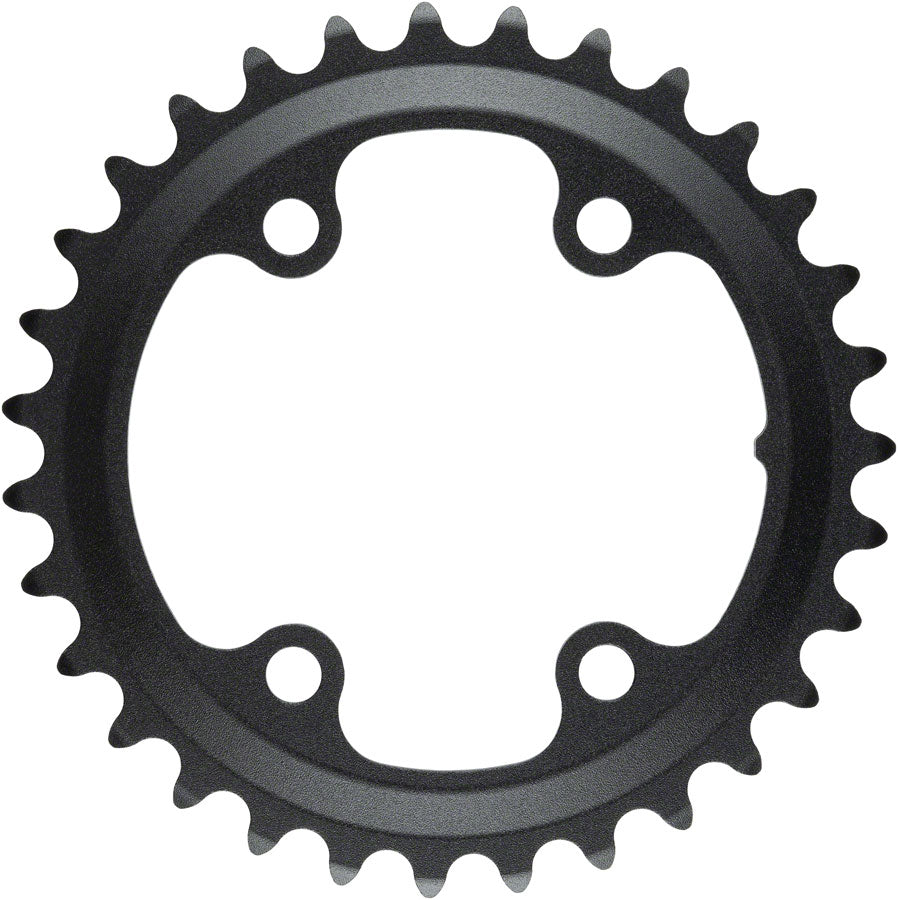 microSHIFT Sword Chainring - 31t, 80 Asym BCD, Inner ring for 2 x 9/10-Speed, Black Big Sale