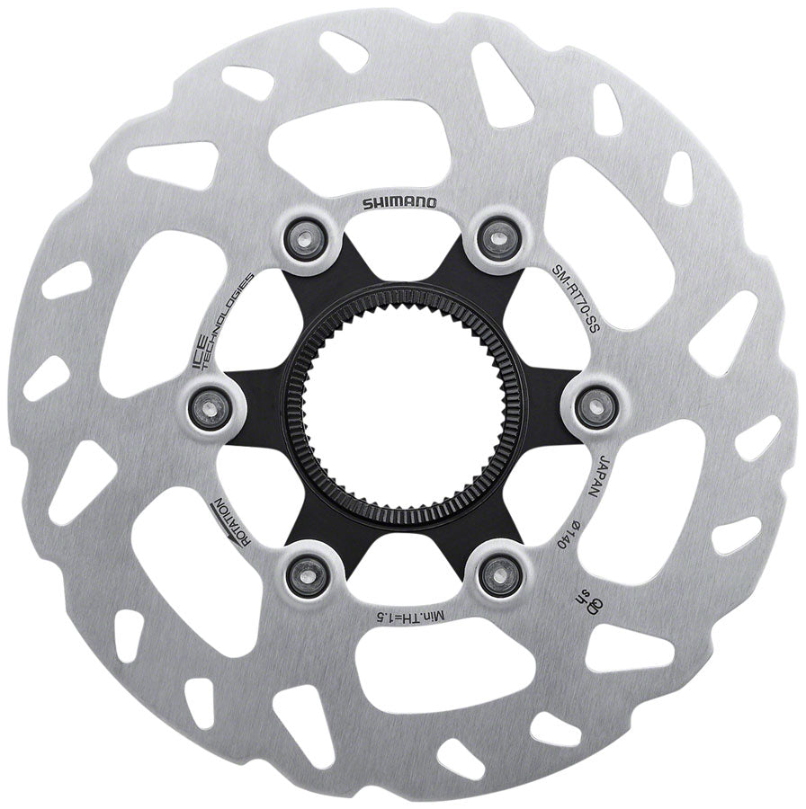 Shimano SLX SM-RT70-SSI Disc Brake Rotor - 140mm, Center Lock, Silver Cheap Low Pice