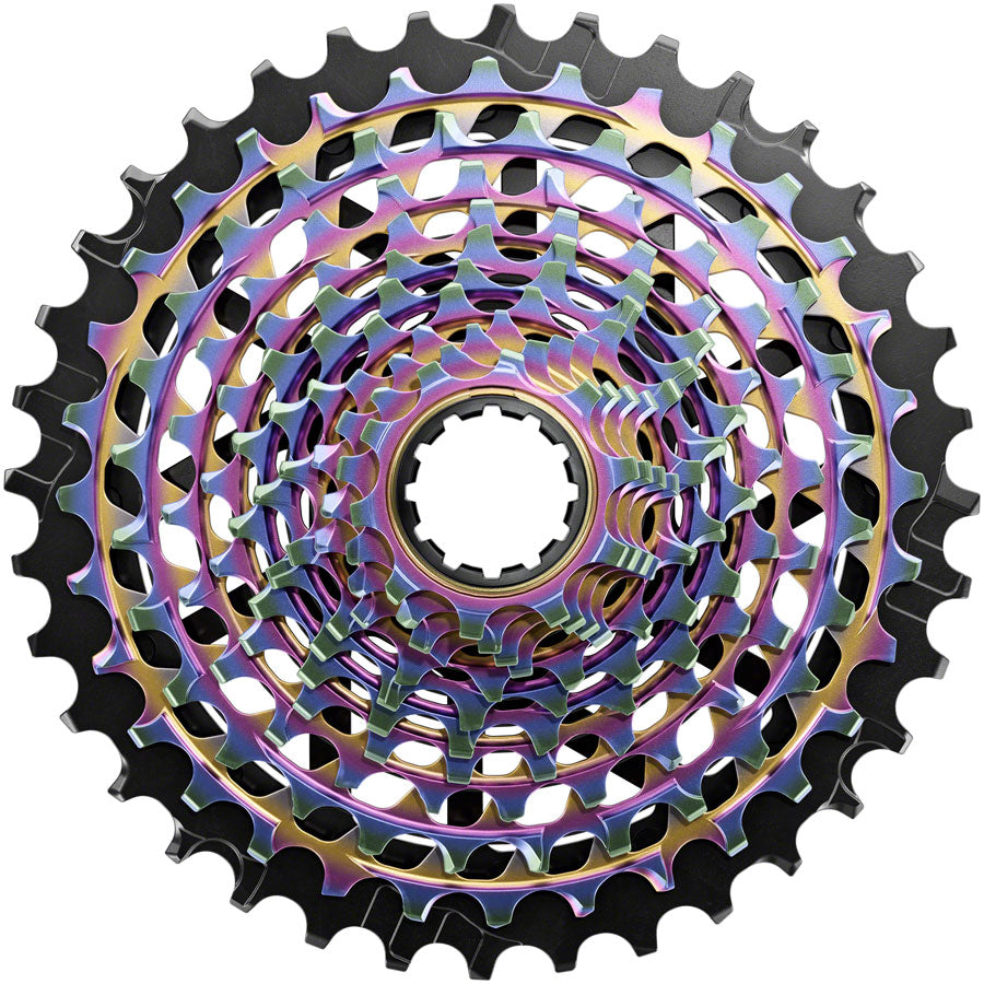 SRAM RED XG-1290 Cassette - 12-Speed, 10-36t, For XDR Driver Body, Rainbow, E1 Huge Surprise