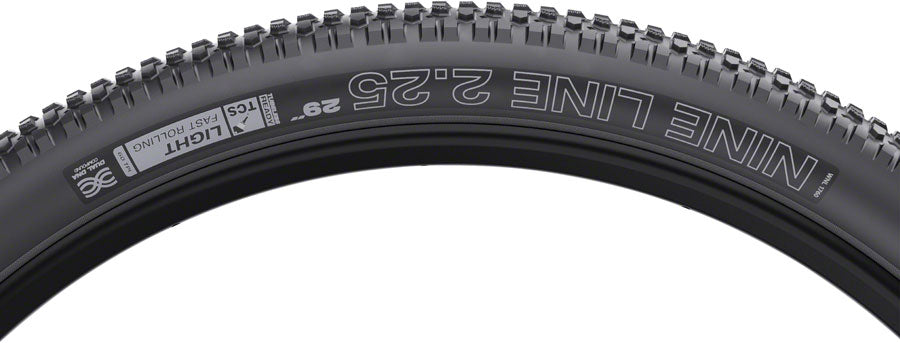 WTB Nine Line Tire - 29 x 2.25, TCS Tubeless, Folding, Black, Light/Fast Rolling, Dual DNA 100% Original Online