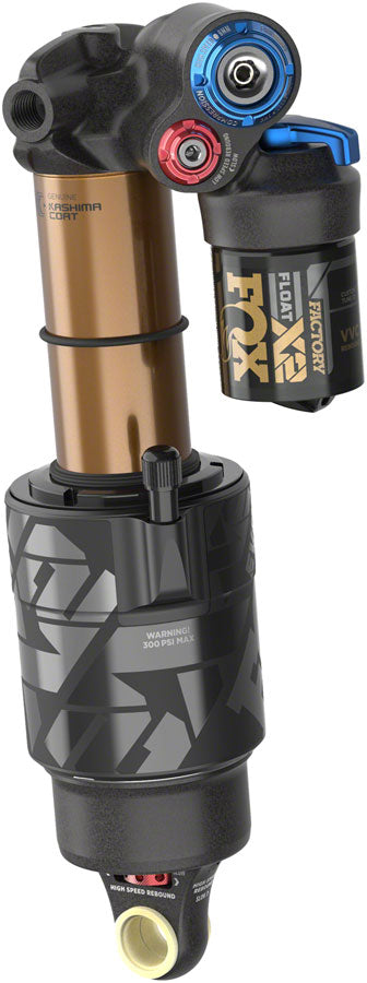 FOX FLOAT X2 Factory Rear Shock - Trunnion Metric, 185 x 55 mm, 2-Position Lever, Kashima Coat Supply Cheap Pice