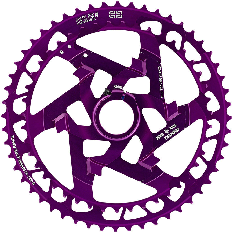 e*thirteen Helix Race Cassette - 12-Speed, 9-52t, Eggplant Discount Supply