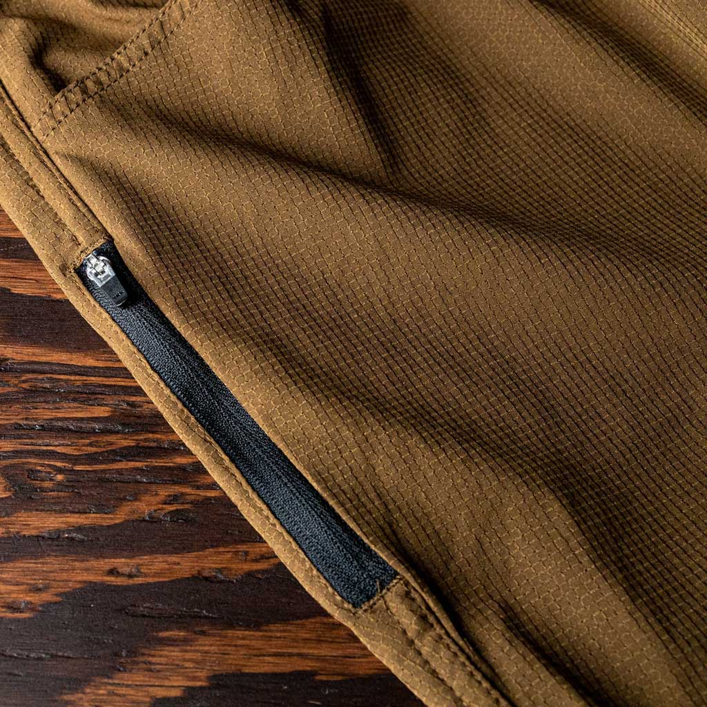 KETL Mtn Vent Lightweight Pants 34 Inseam: Summer Hiking & Travel - Ultra-Breathable, Packable & Stretchy - Brown Men's
